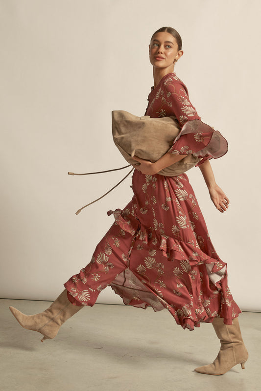 Nomad Dress / Berry Nouveau