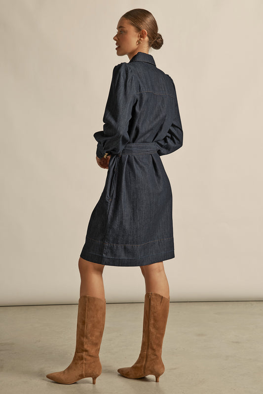 Opal Dress / Dark Denim