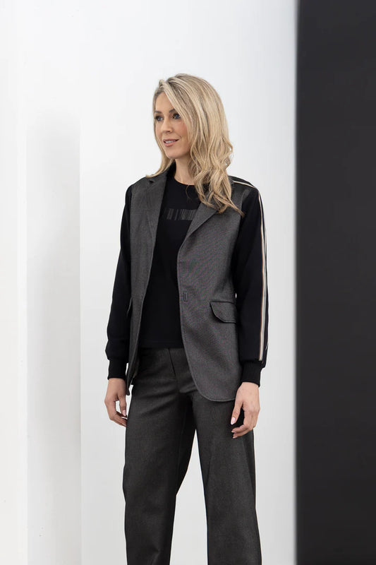 Reflective Revel Blazer / Silver Wool