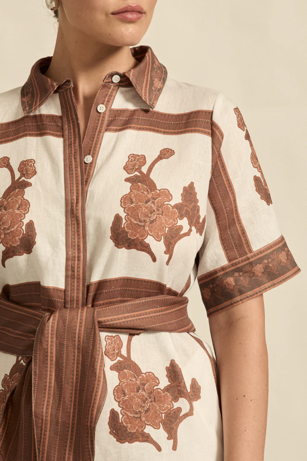 Roam Dress / Coffee Collage