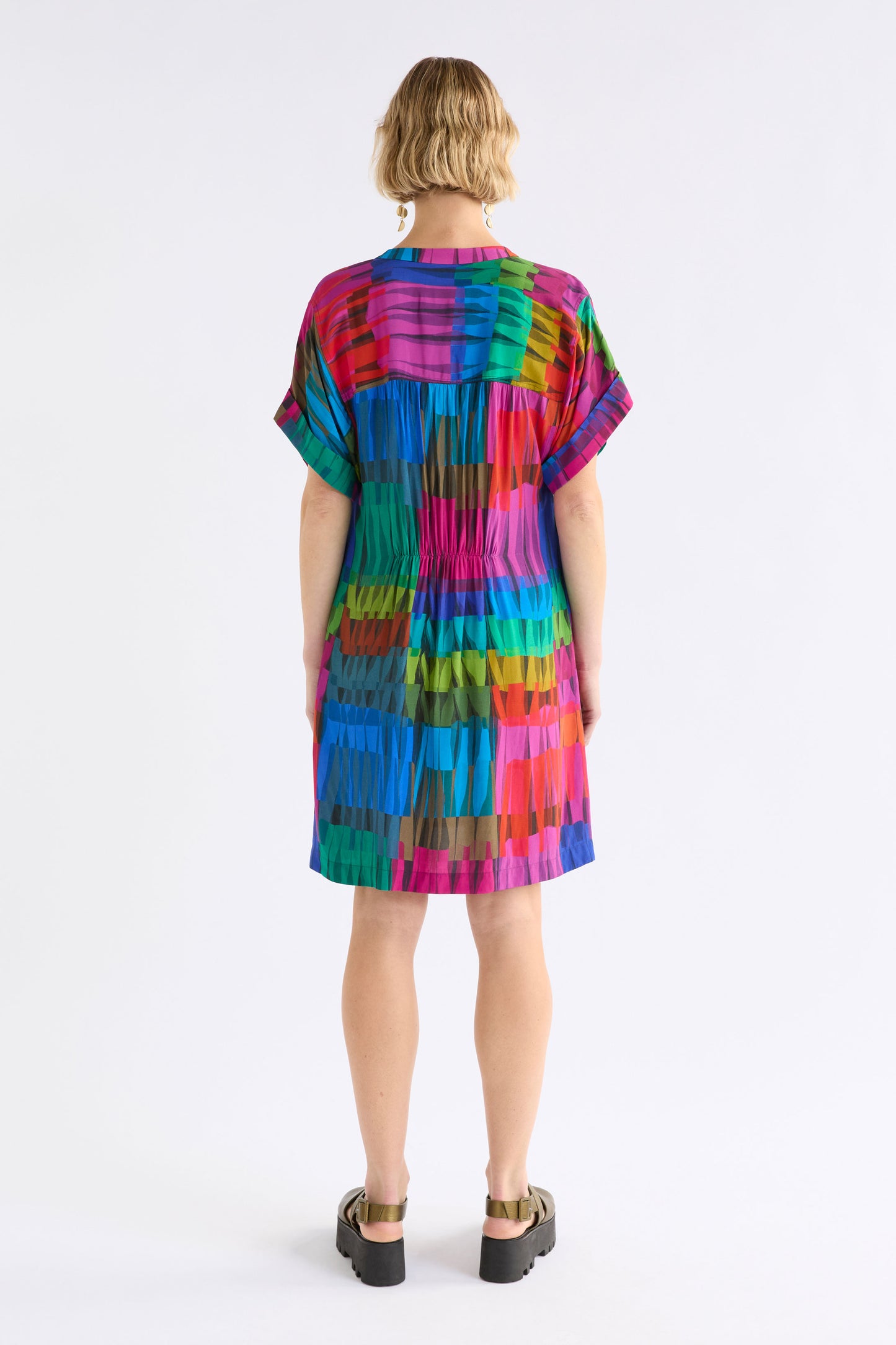 Seka Dress / Lind Dark Print