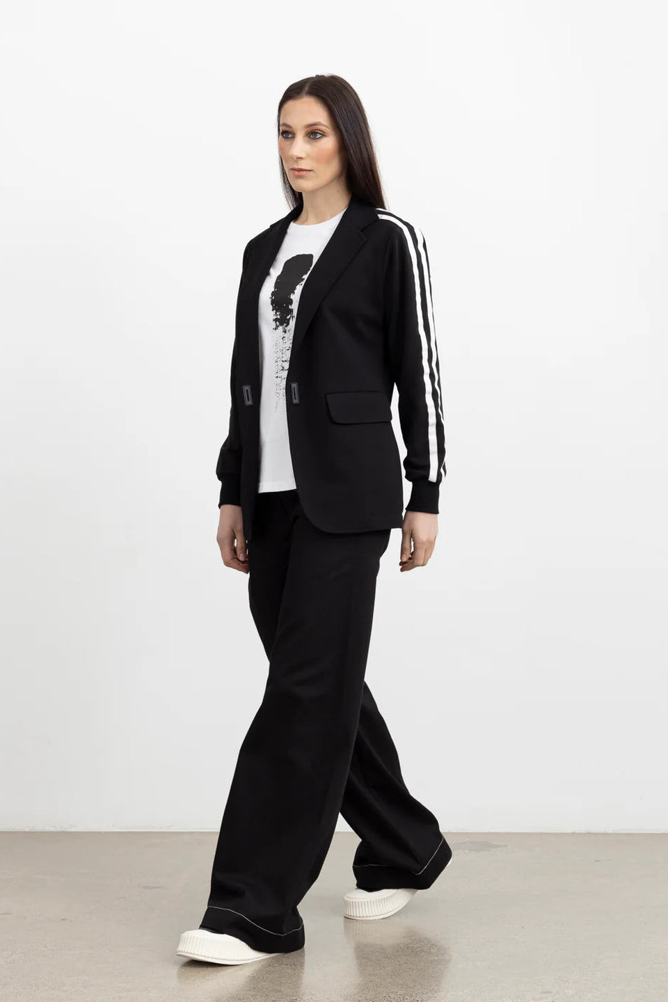 Reflective Revel Blazer/Black