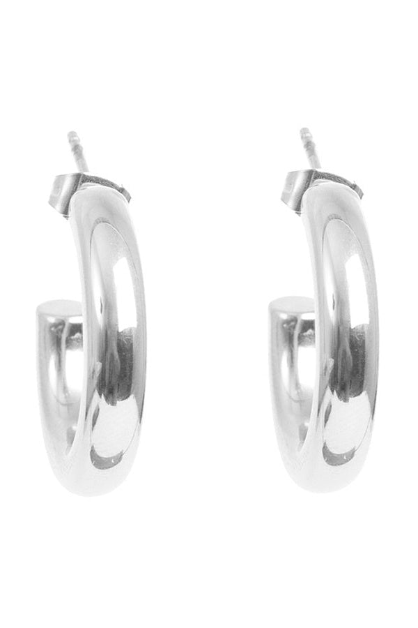 Pure Steel Clean Collection earrings/Silver