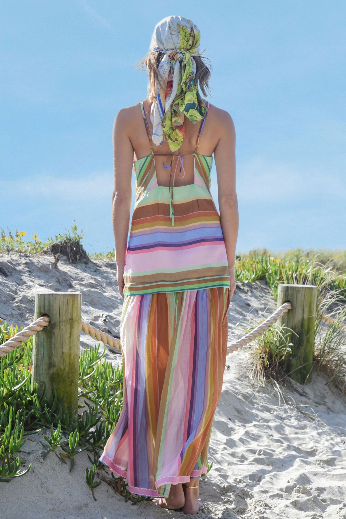 Slipped My Mind Dress / Candy Stripe