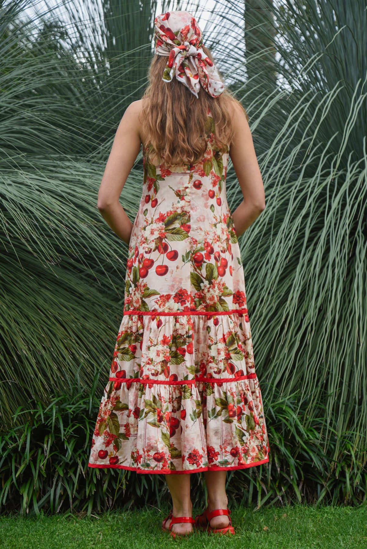 Print-Cess Diaries Dress / Cherry