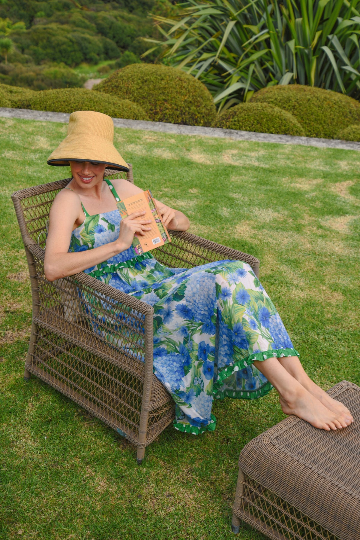 On Deck Dress / Hydrangea