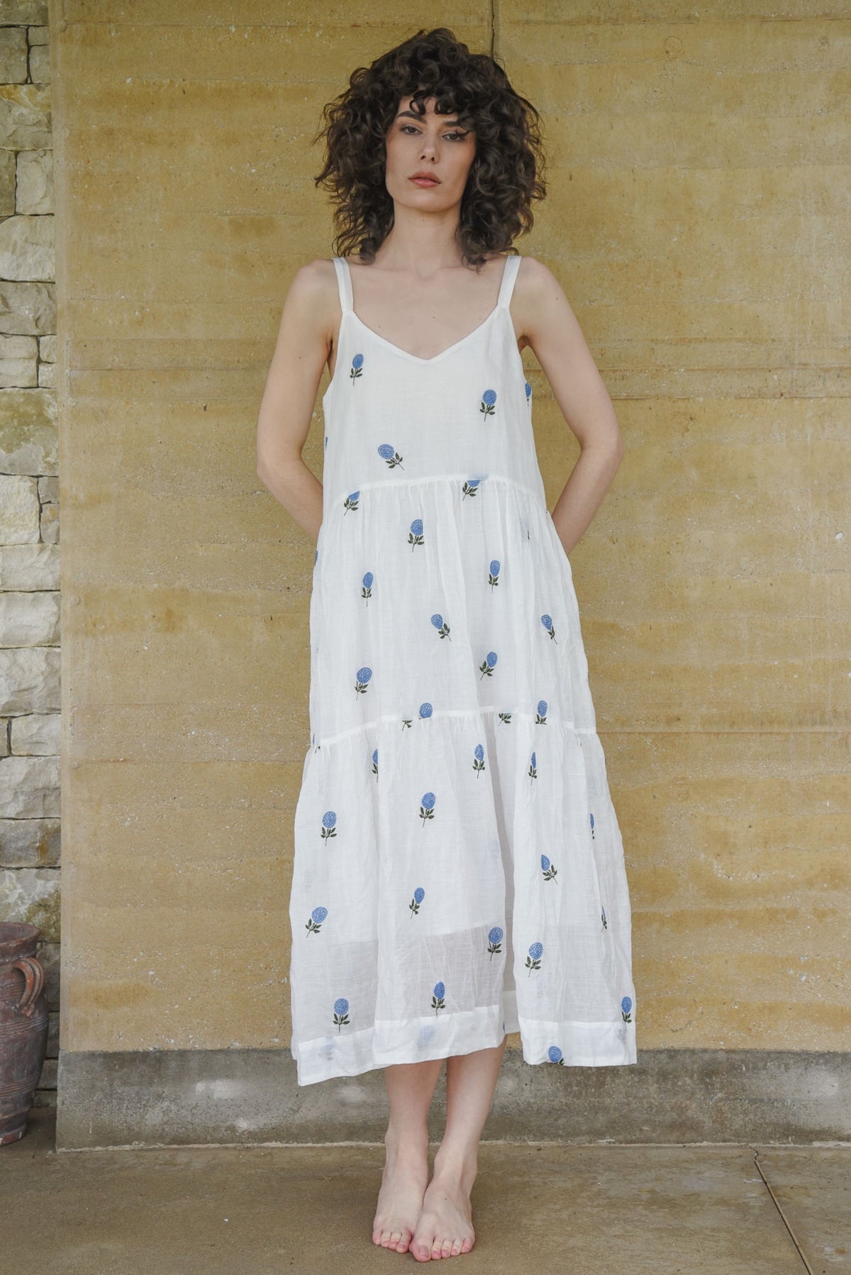 One Slip Wonder Dress / Flower