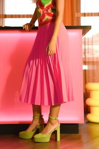 Pleat Codes /Hot Pink