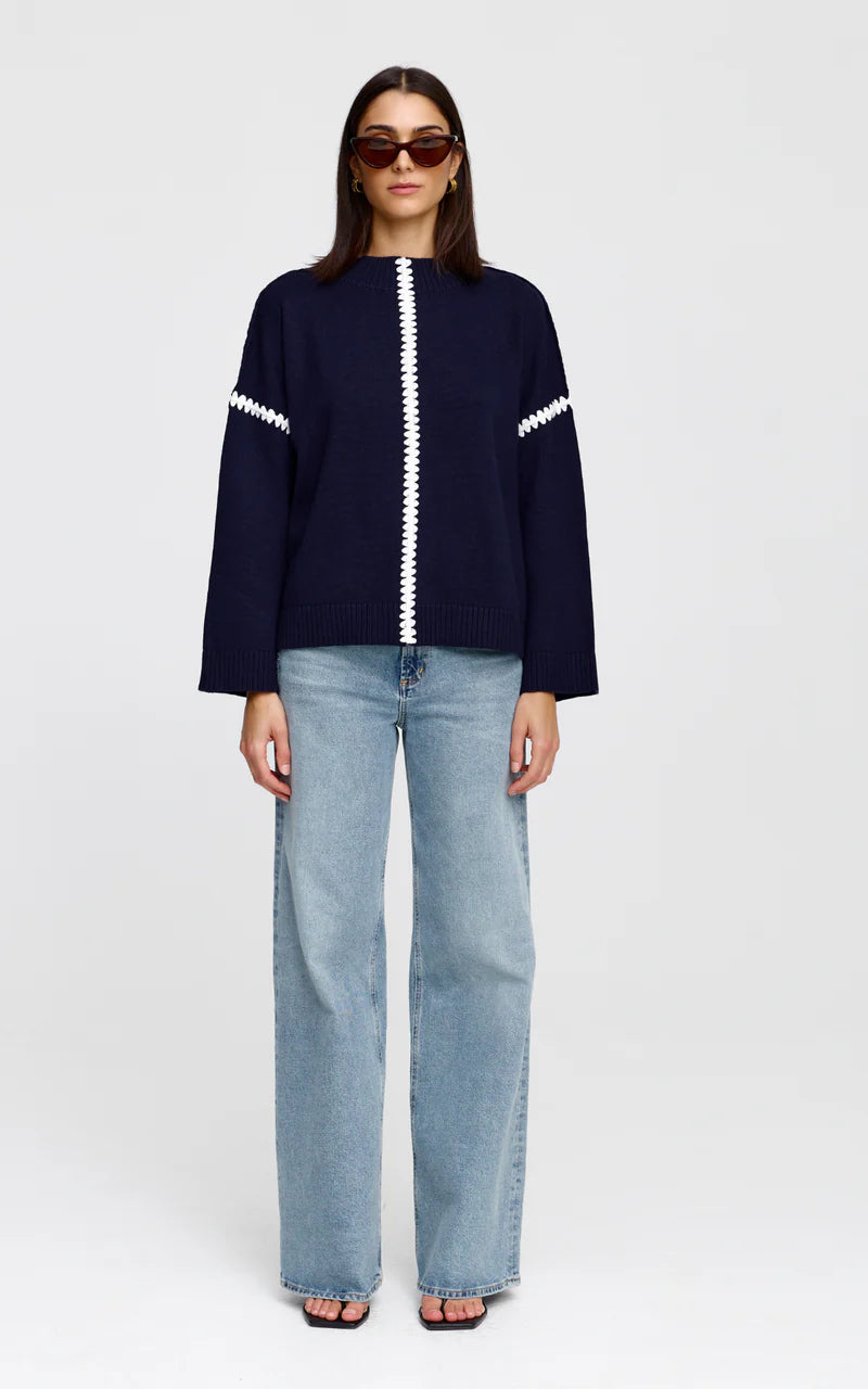 Lottie Knit / Midnight