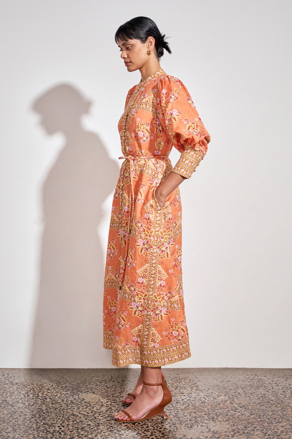 Envelop Dress / Marigold Glow