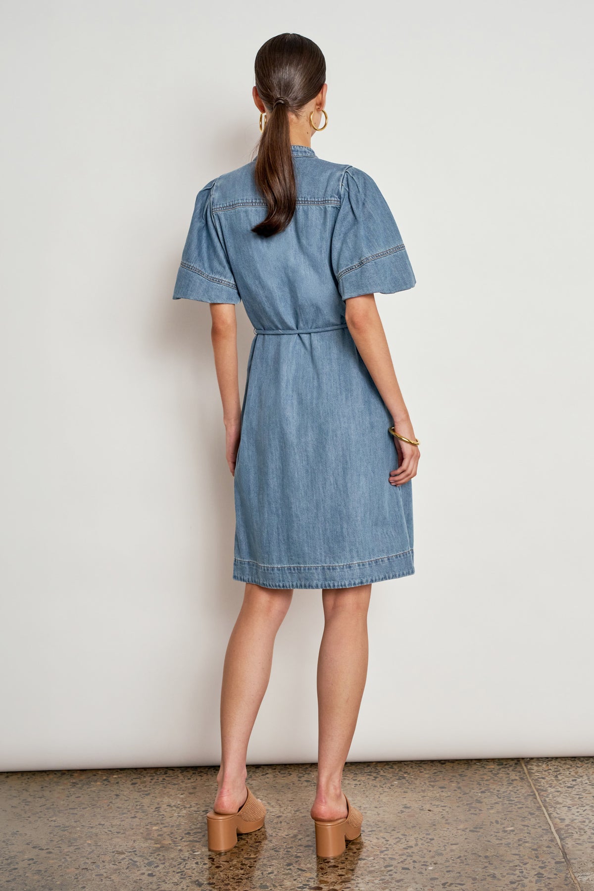 Honor Dress / Mid-Wash Denim