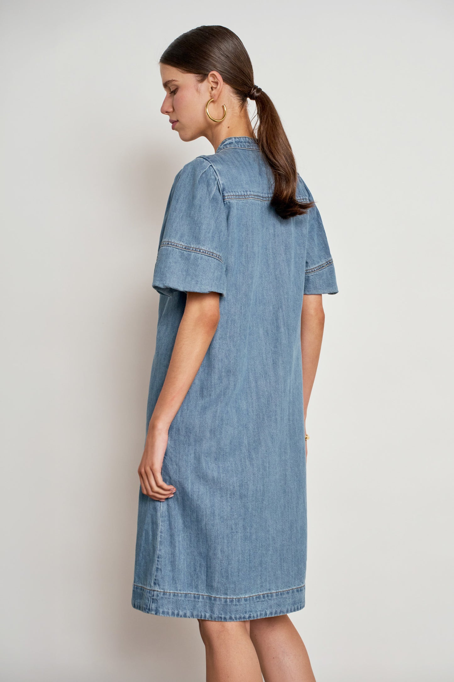 Honor Dress / Mid-Wash Denim