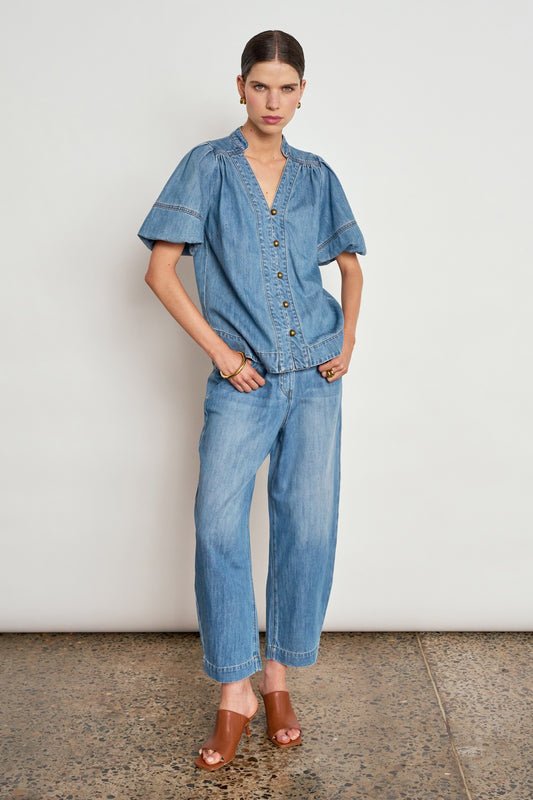 Ascend Pant / Mid Wash Denim