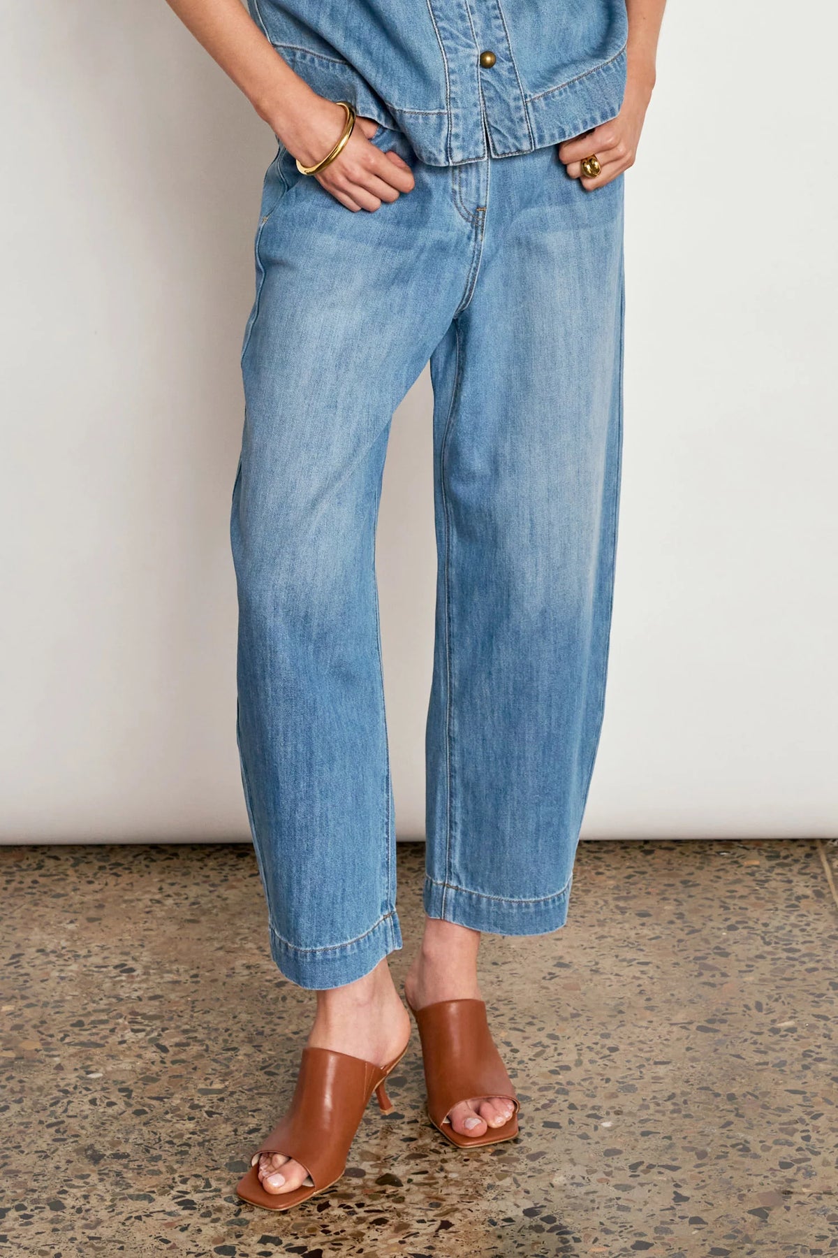 Ascend Pant / Mid Wash Denim