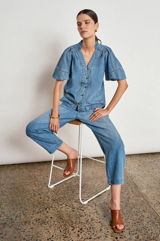 Ascend Pant / Mid Wash Denim