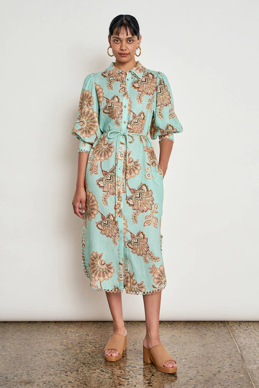 Heir Dress / Mint Kgari