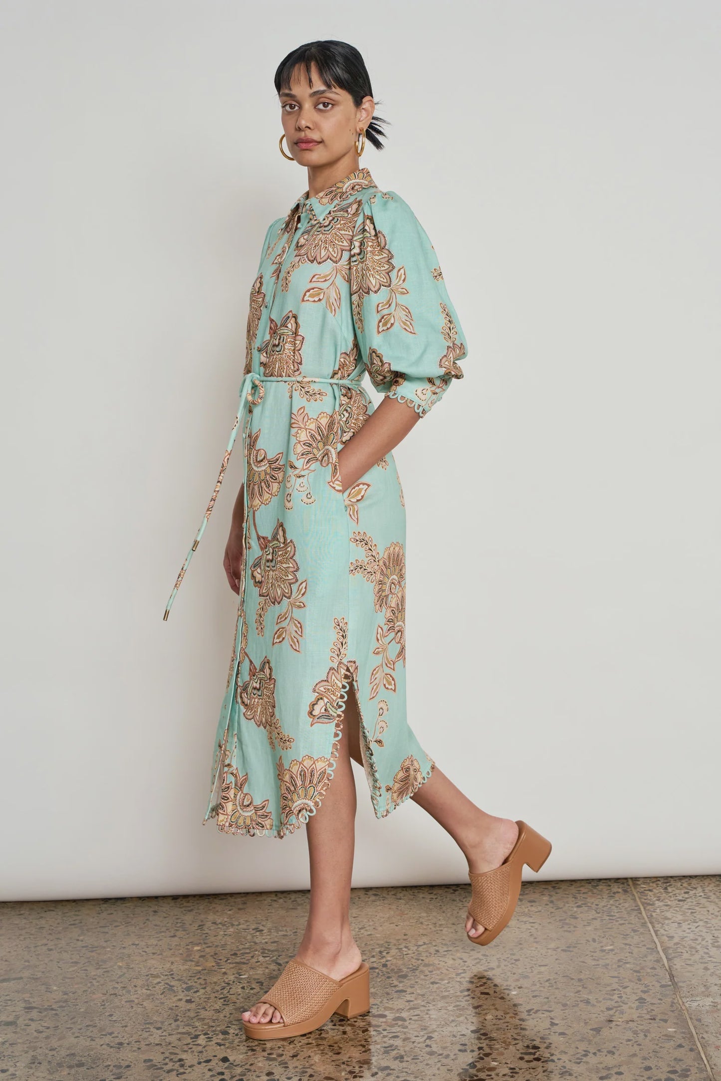 Heir Dress / Mint Kgari
