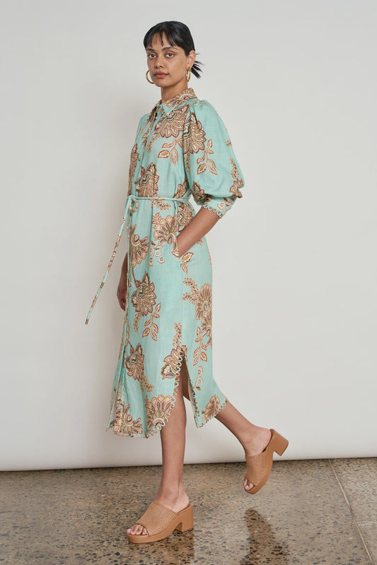 Heir Dress / Mint Kgari