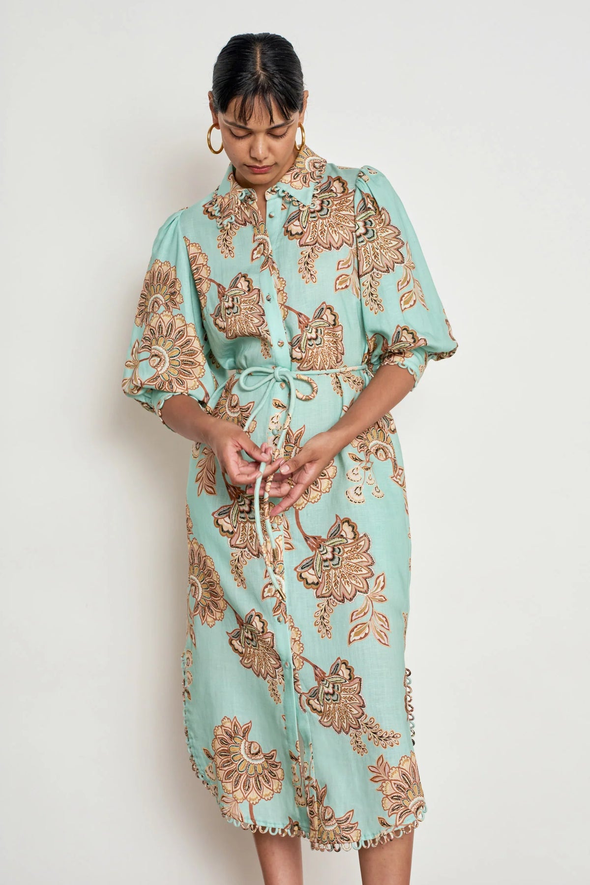 Heir Dress / Mint Kgari
