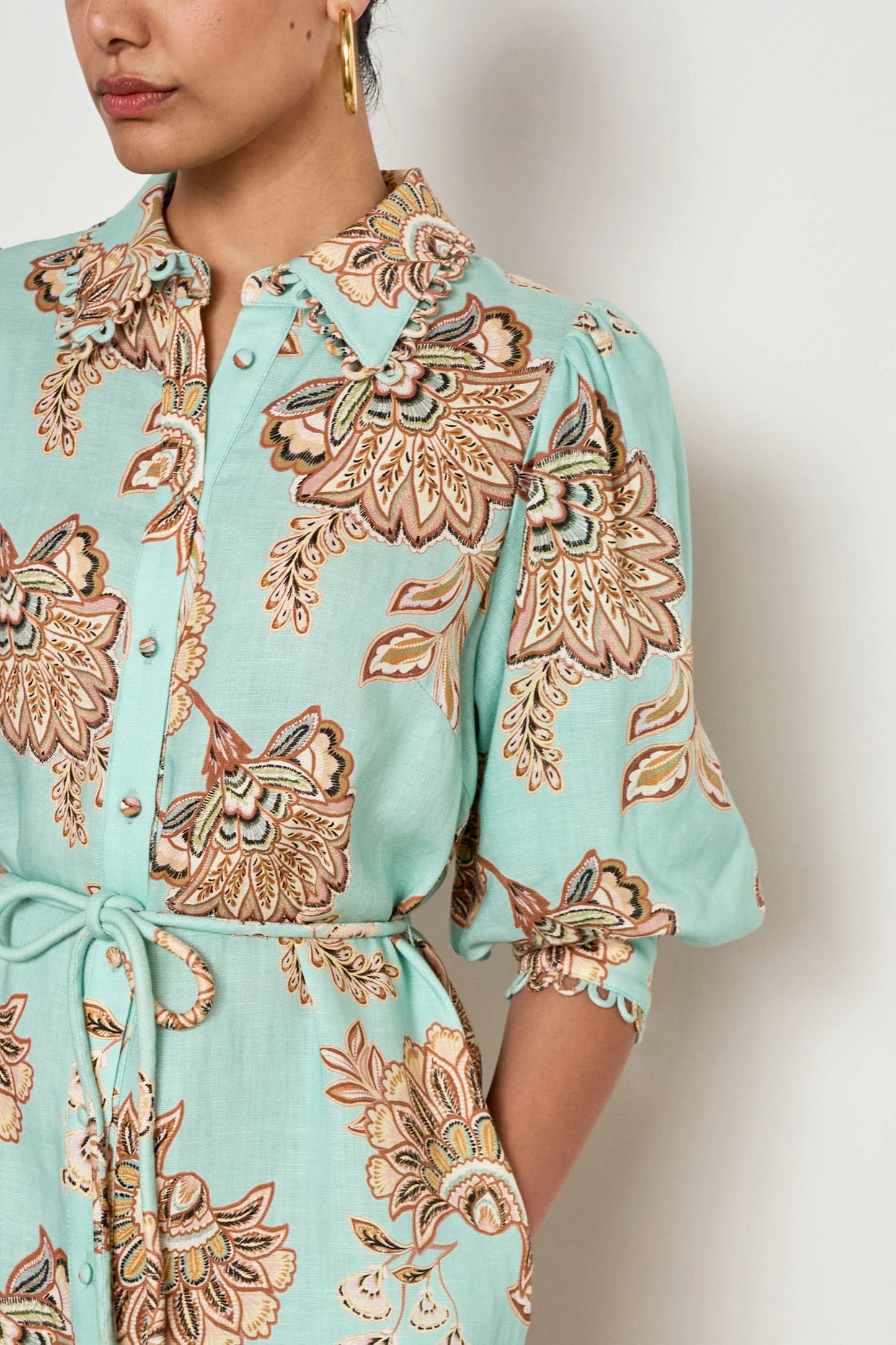 Heir Dress / Mint Kgari