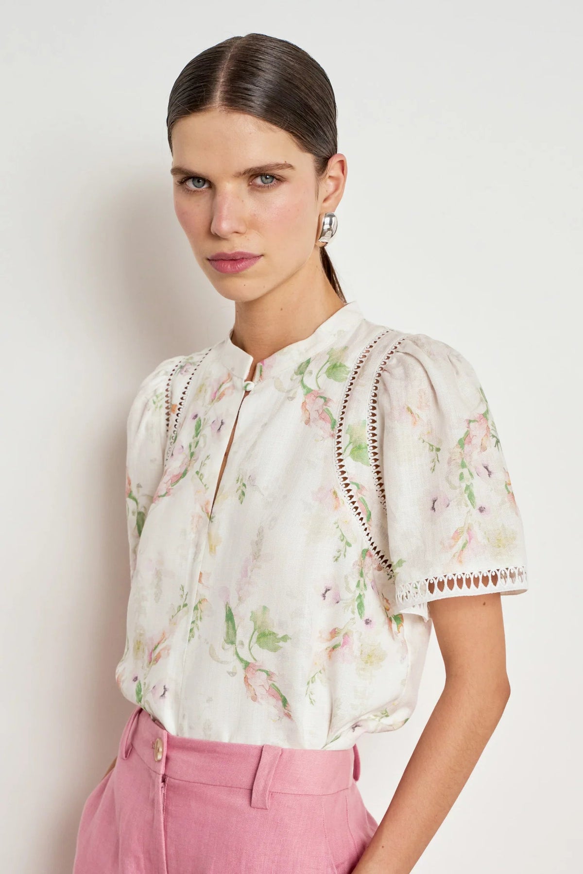 Charm Top / Painterly Bloom
