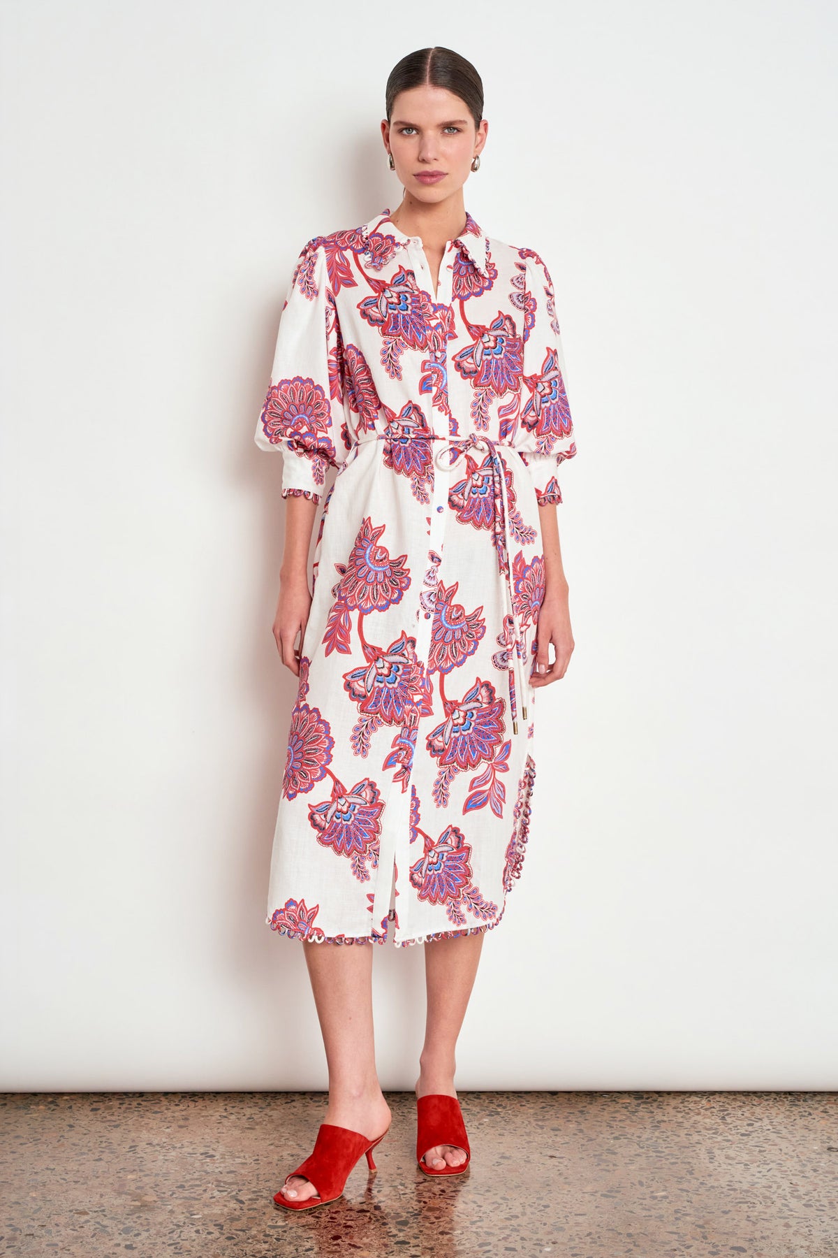 Heir Dress / Crimson Kgari