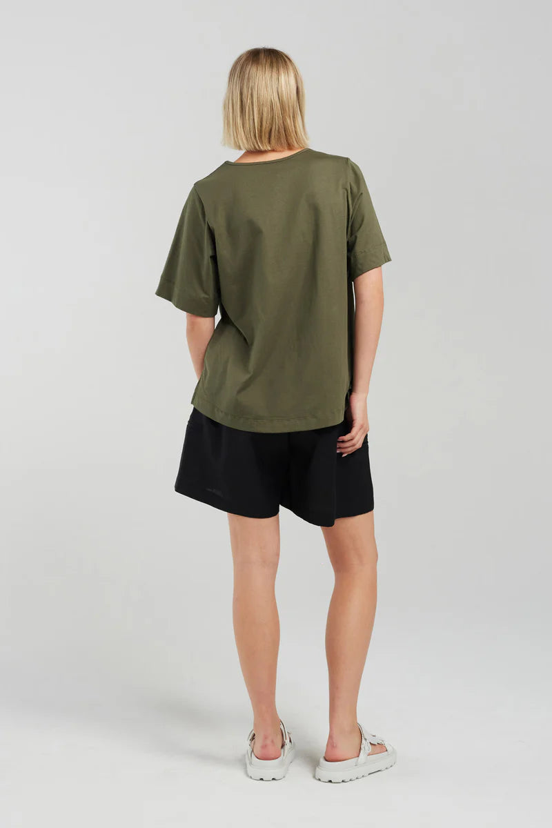 Nyne strike Tee Shirt/Khaki