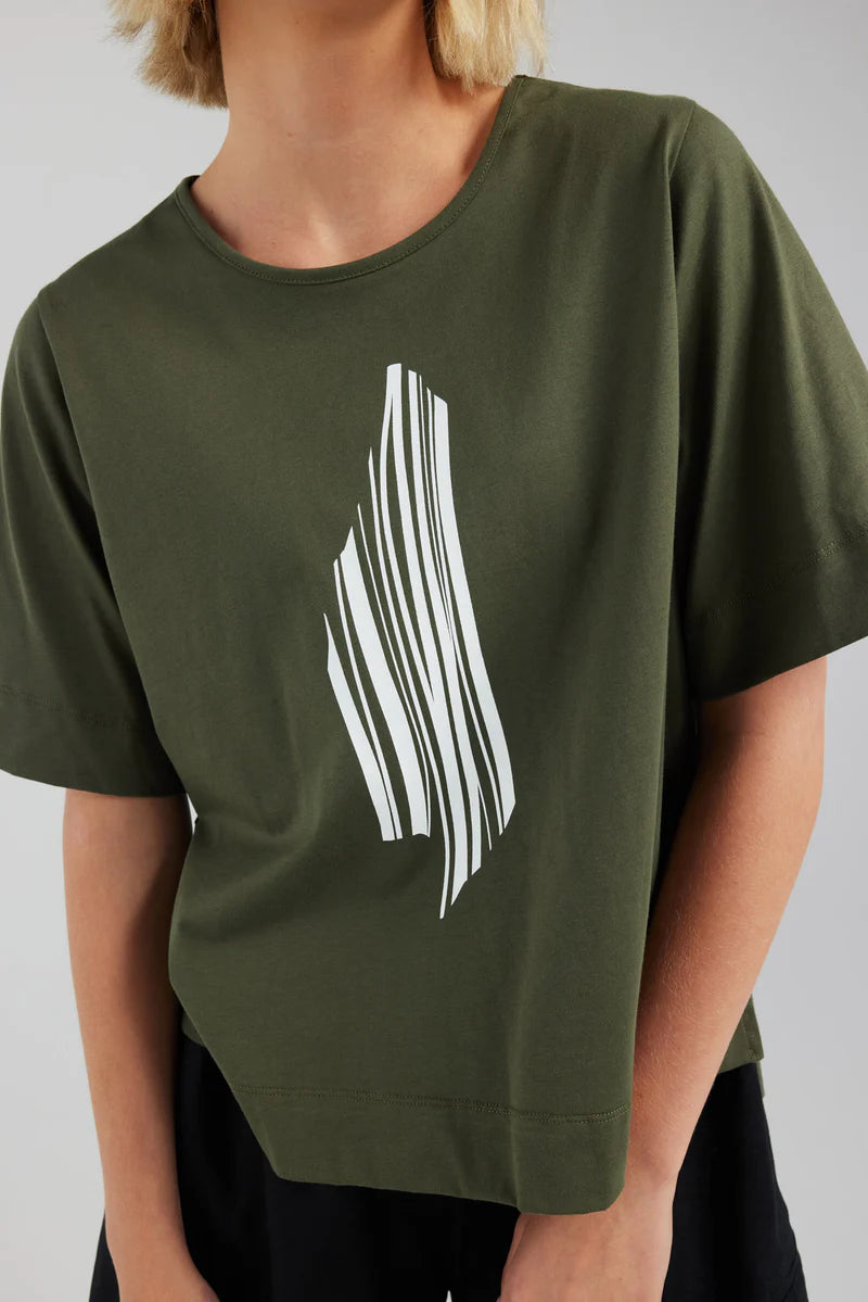 Nyne strike Tee Shirt/Khaki