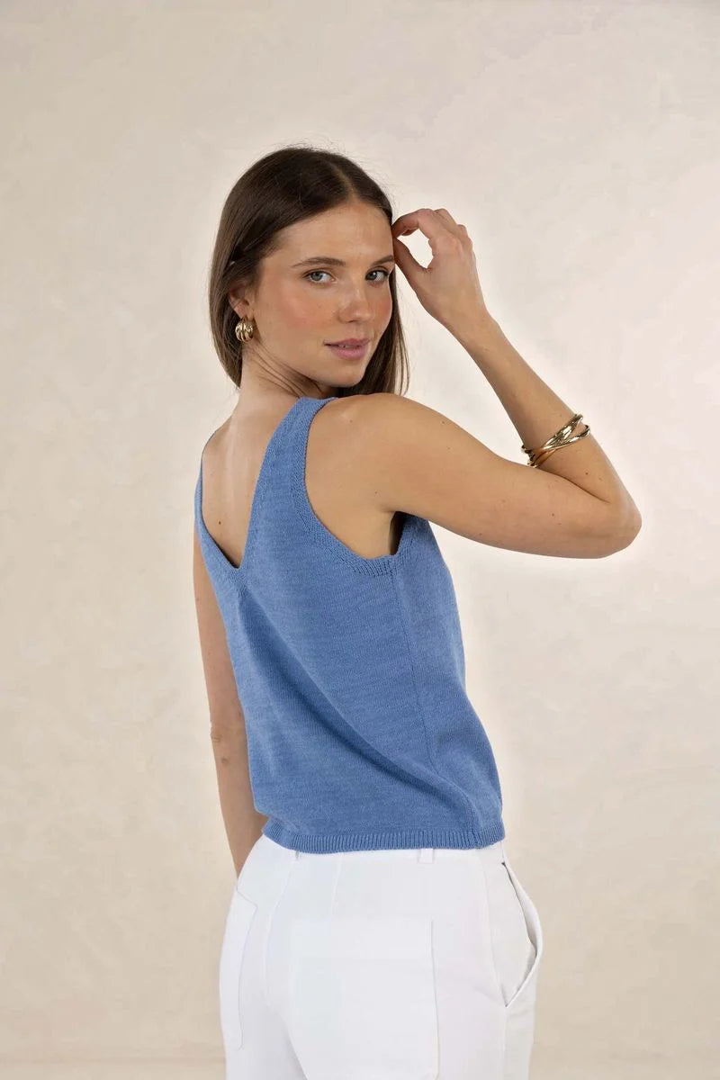 Amour Tank / Blue