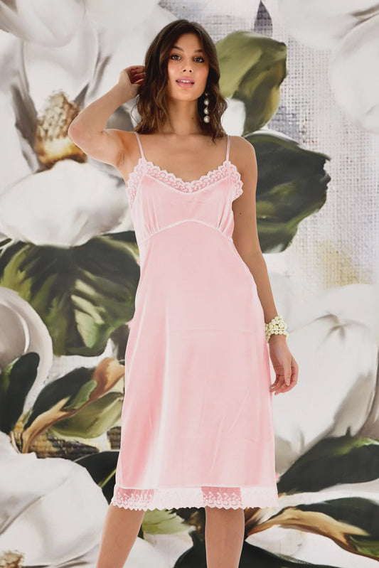 Boudoir baby slip/Blush