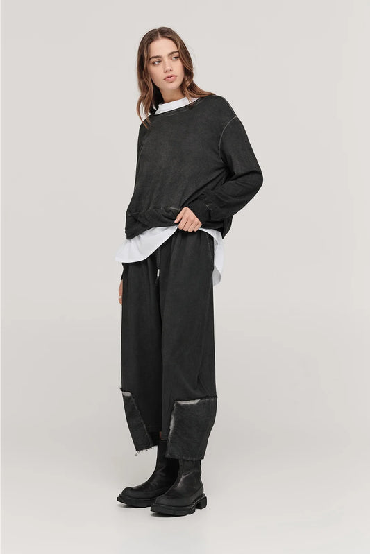 Raw Proceed Pant / Black-Grey