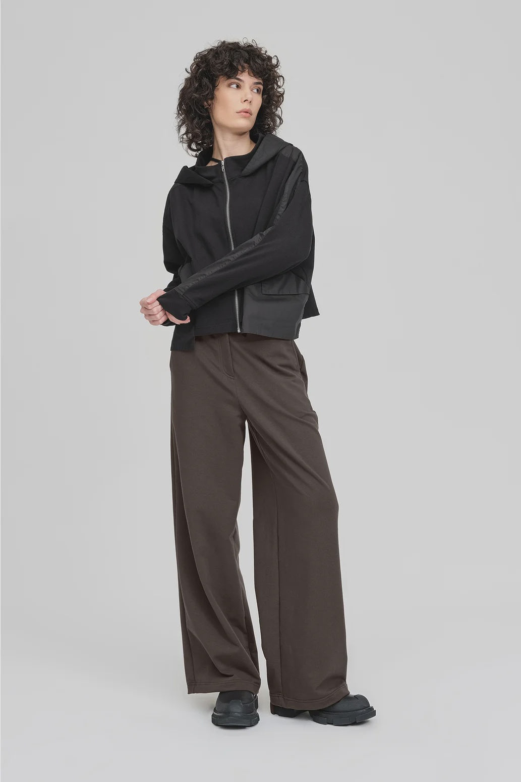 Folded Jacket / Black