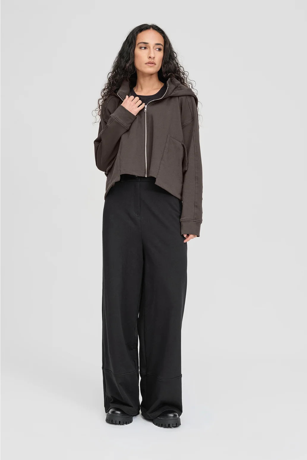 Folded Pant / Black