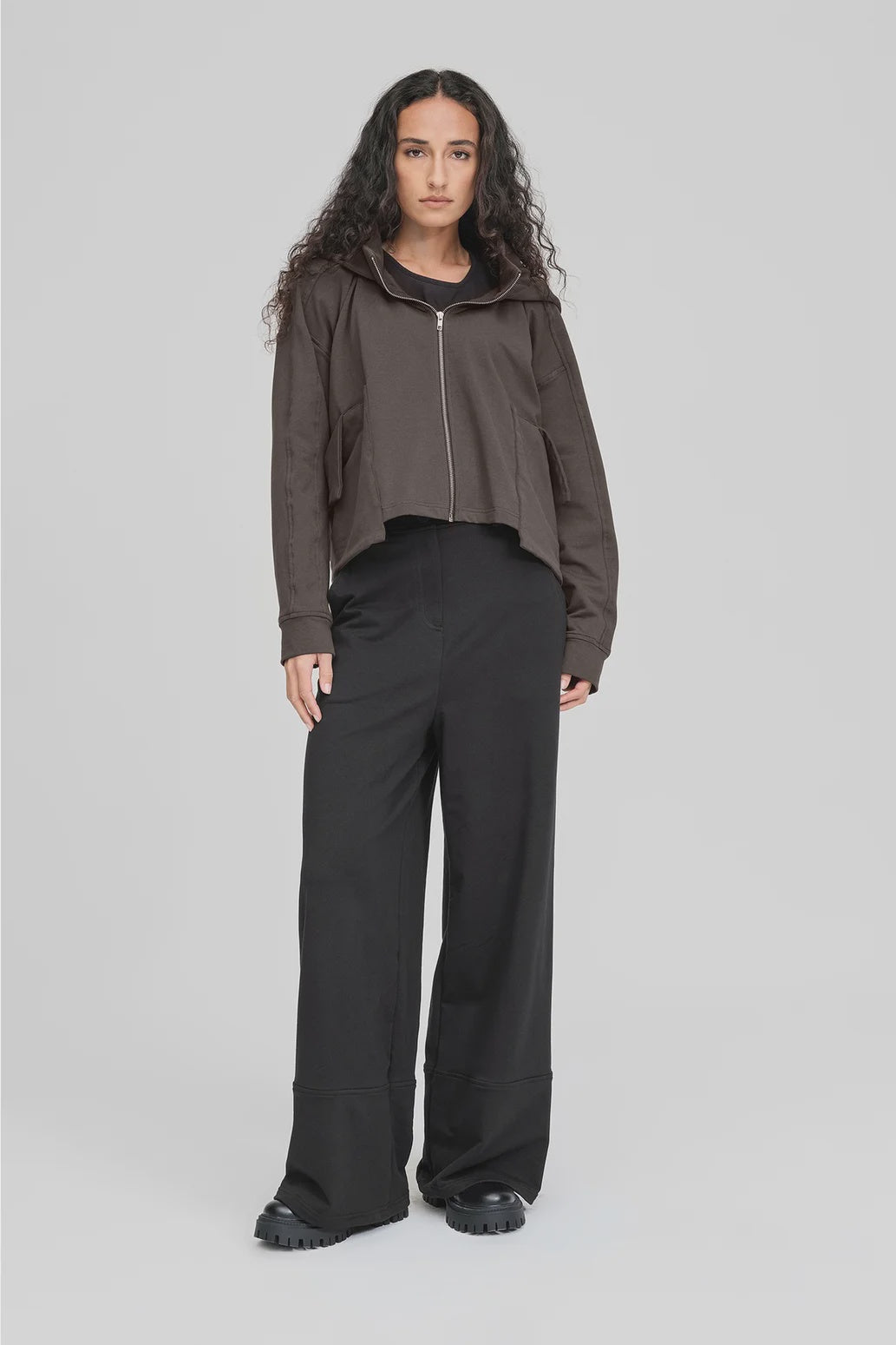Folded Pant / Black