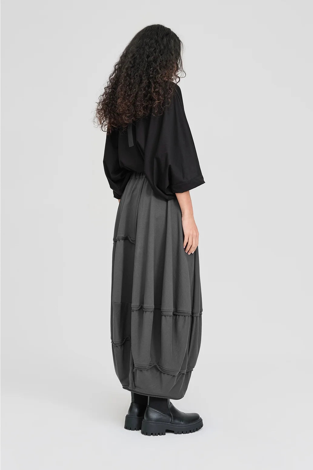 Difference Skirt / Pewter