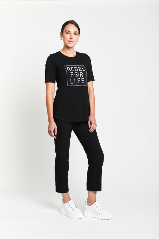 Rebel for Life Tee / Black