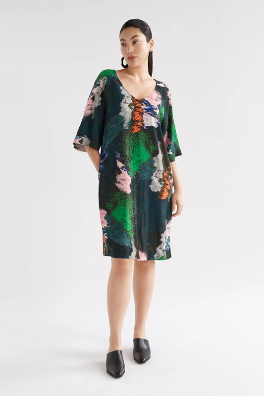 Foljer Dress /Reflections Print