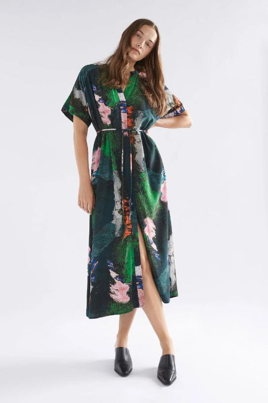 Malo Shirt Dress /Reflections Print