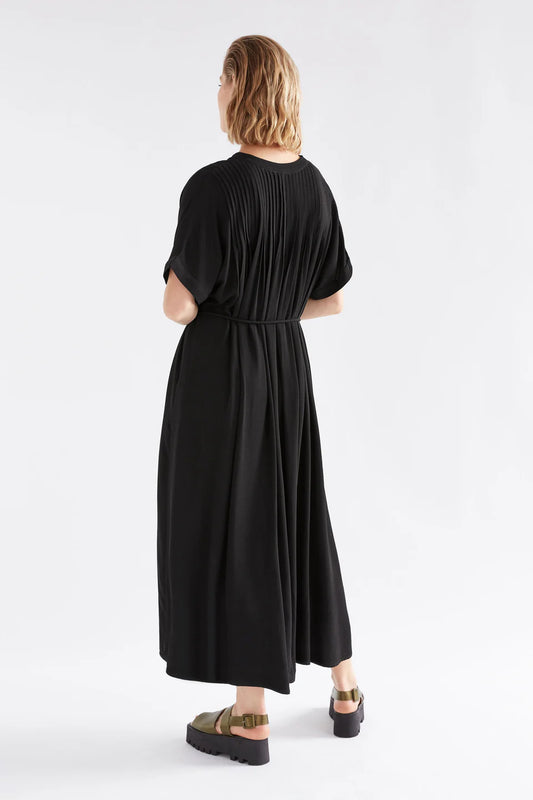 Omia Shirt Dress / Black