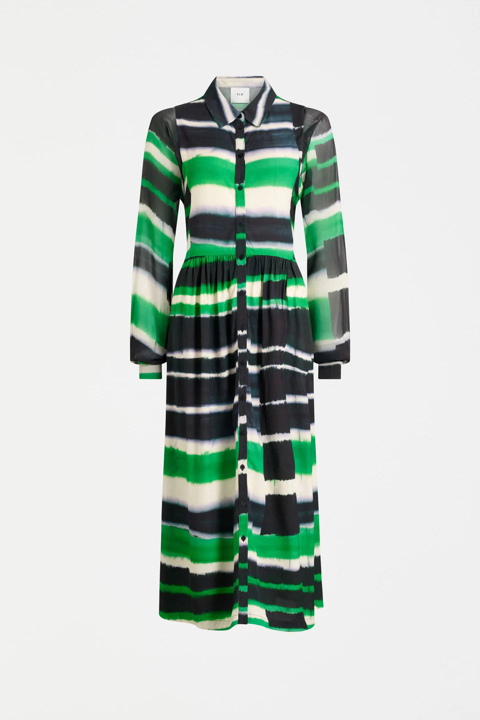 Ines Dress / Saillte Print