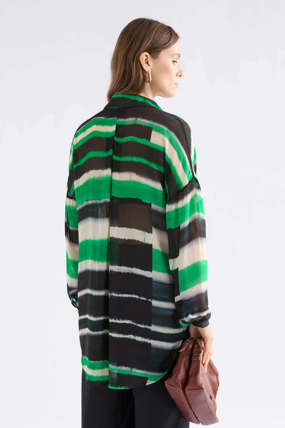 Eir Sheer Shirt / Saillte Print