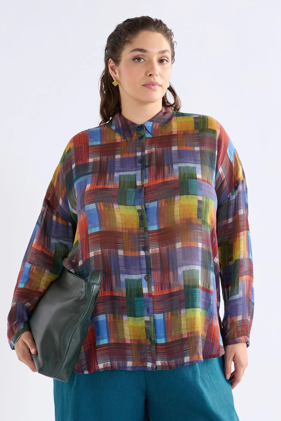 Eir Sheer Shirt / Elbrus Print