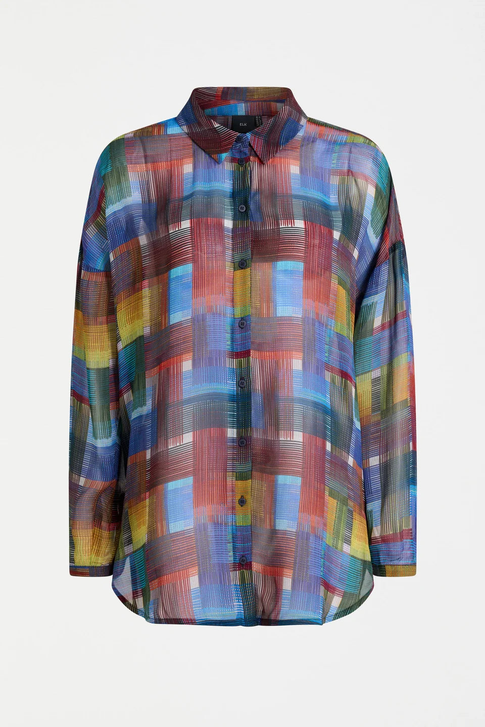 Eir Sheer Shirt / Elbrus Print
