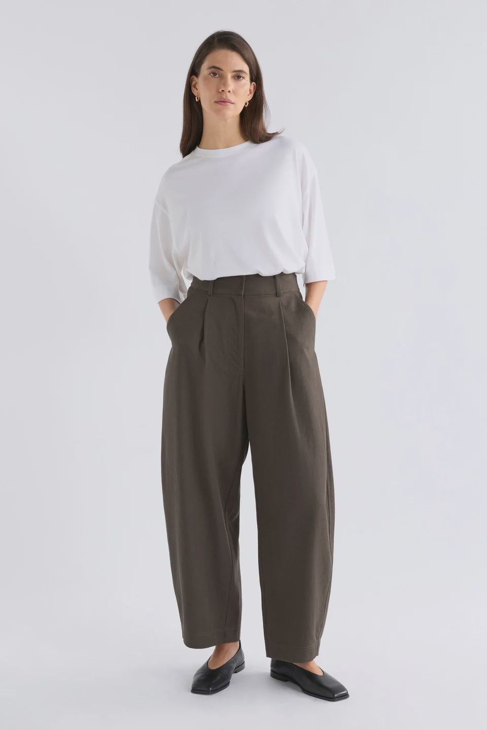 Dayli Pant / Dark Taupe