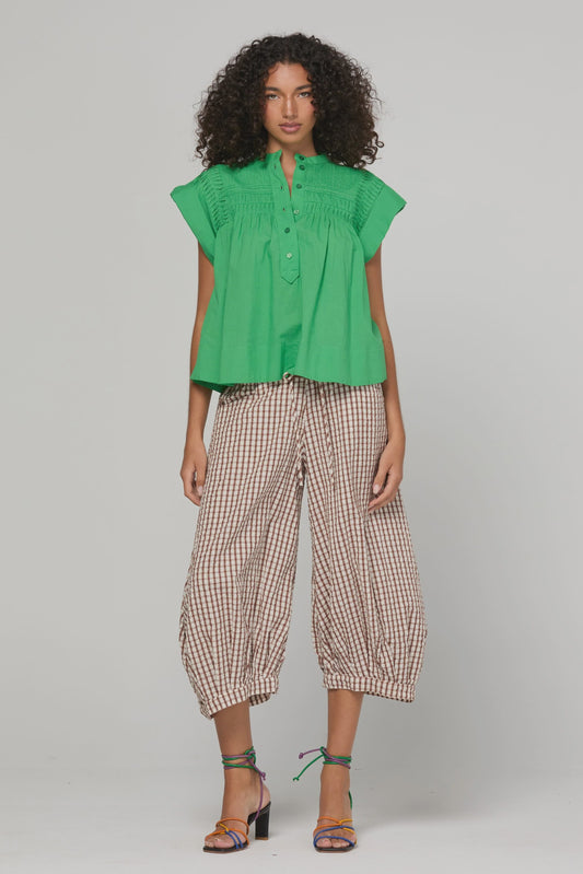 Guru Pant / Cocoa Gingham