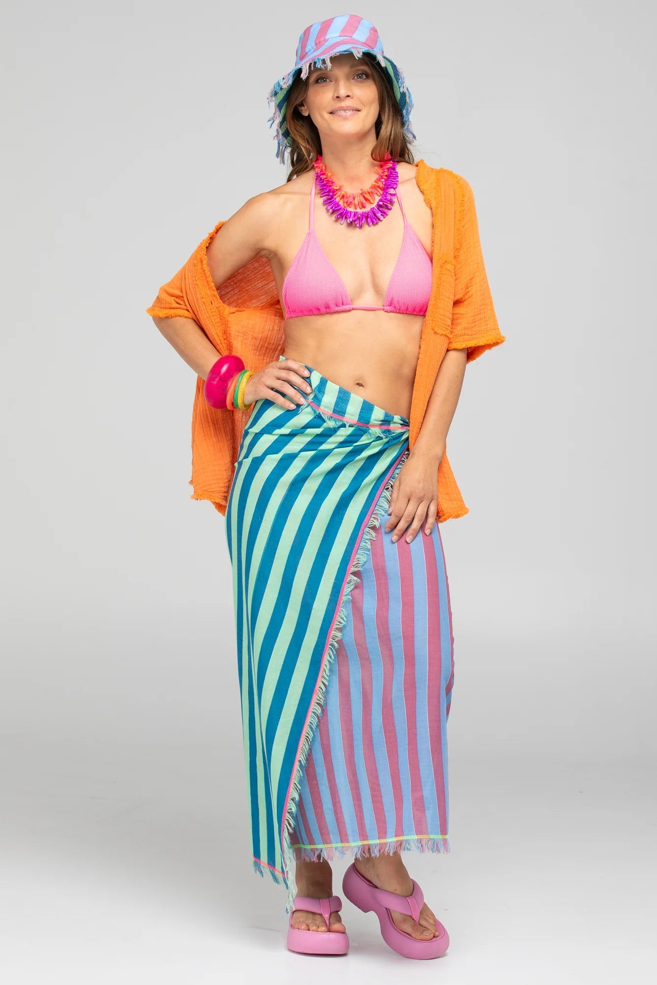 Oceano Shirt / Tangerine