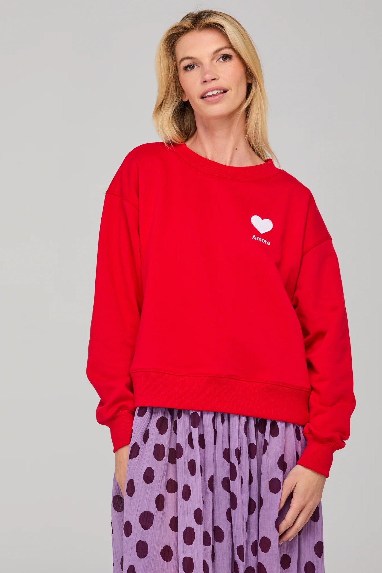 Amore Jumper / Strawberry