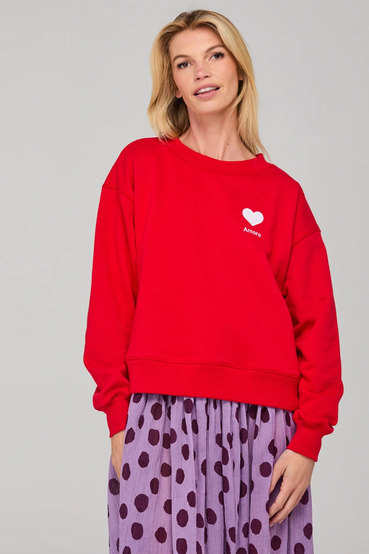 Amore Jumper / Strawberry