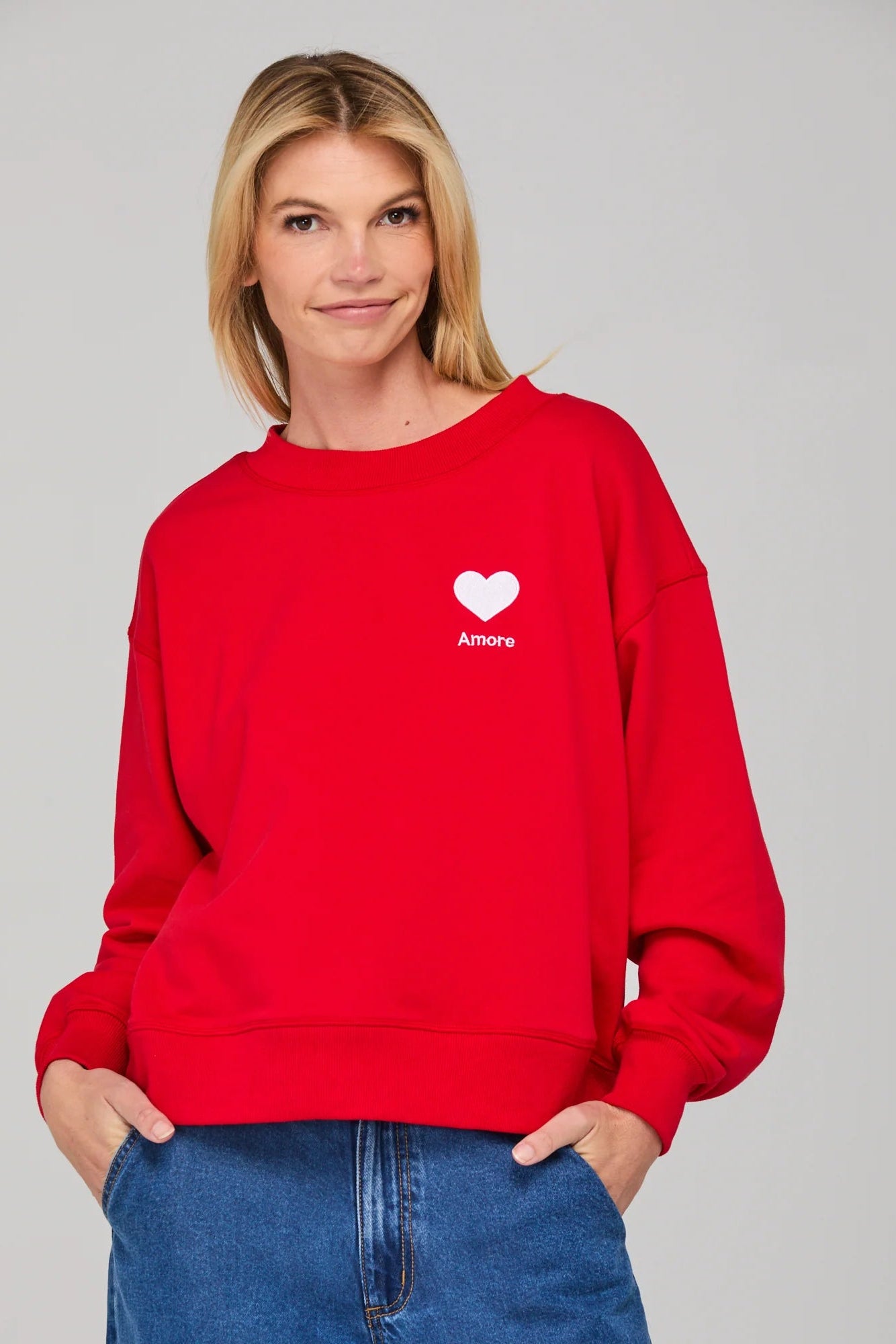 Amore Jumper / Strawberry