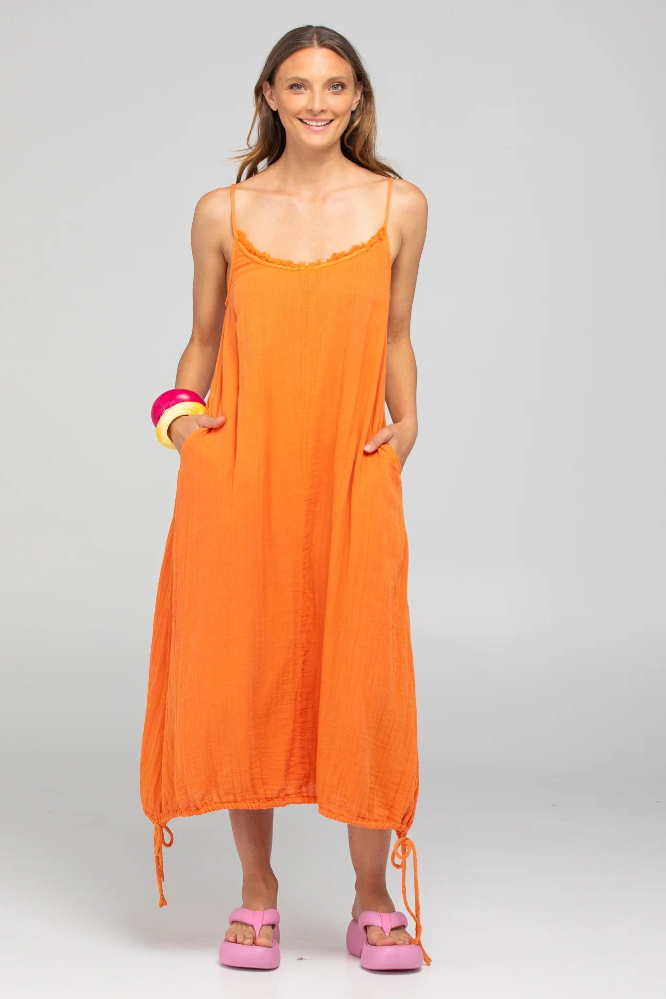 Arena Dress / Tangerine
